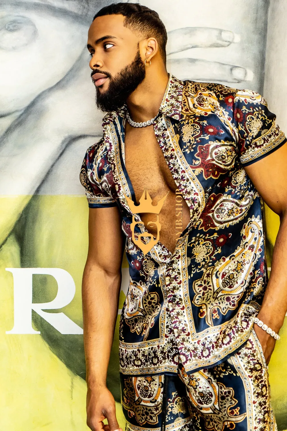 Barocco Outfits Silk Set - Elevate Your Style Game with Luxury and Personalized Fit