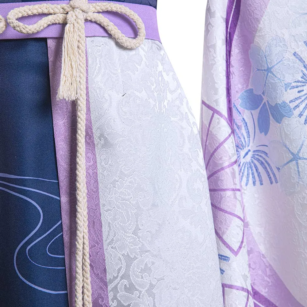Himeno Hyakkiyakou Kimono Cosplay Costume Halloween Carnival Party Disguise Suit