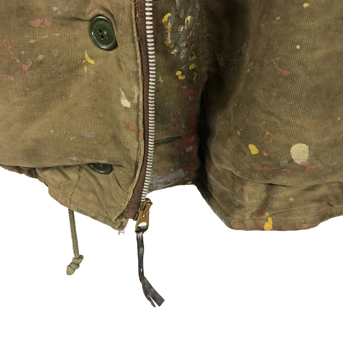 Unique Painted US Navy N-1 Deck Jacket House of Plenty B-I Volts